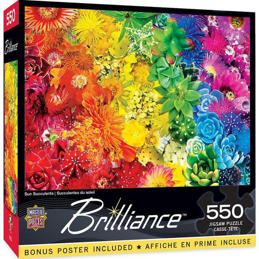 Brilliance - Sun Succulents - 550 Piece Puzzle