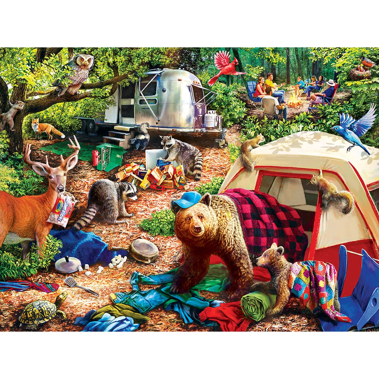 Campside - Campsite Trouble - 300 Piece Puzzle