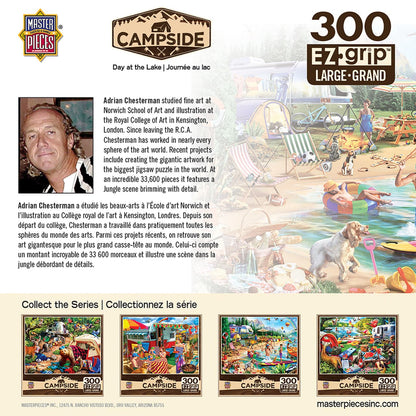 Campside - Day at the Lake - 300 Piece Puzzle