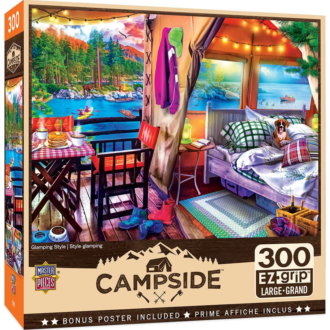 Campside - Glamping Style - 300 Piece EzGrip Puzzle