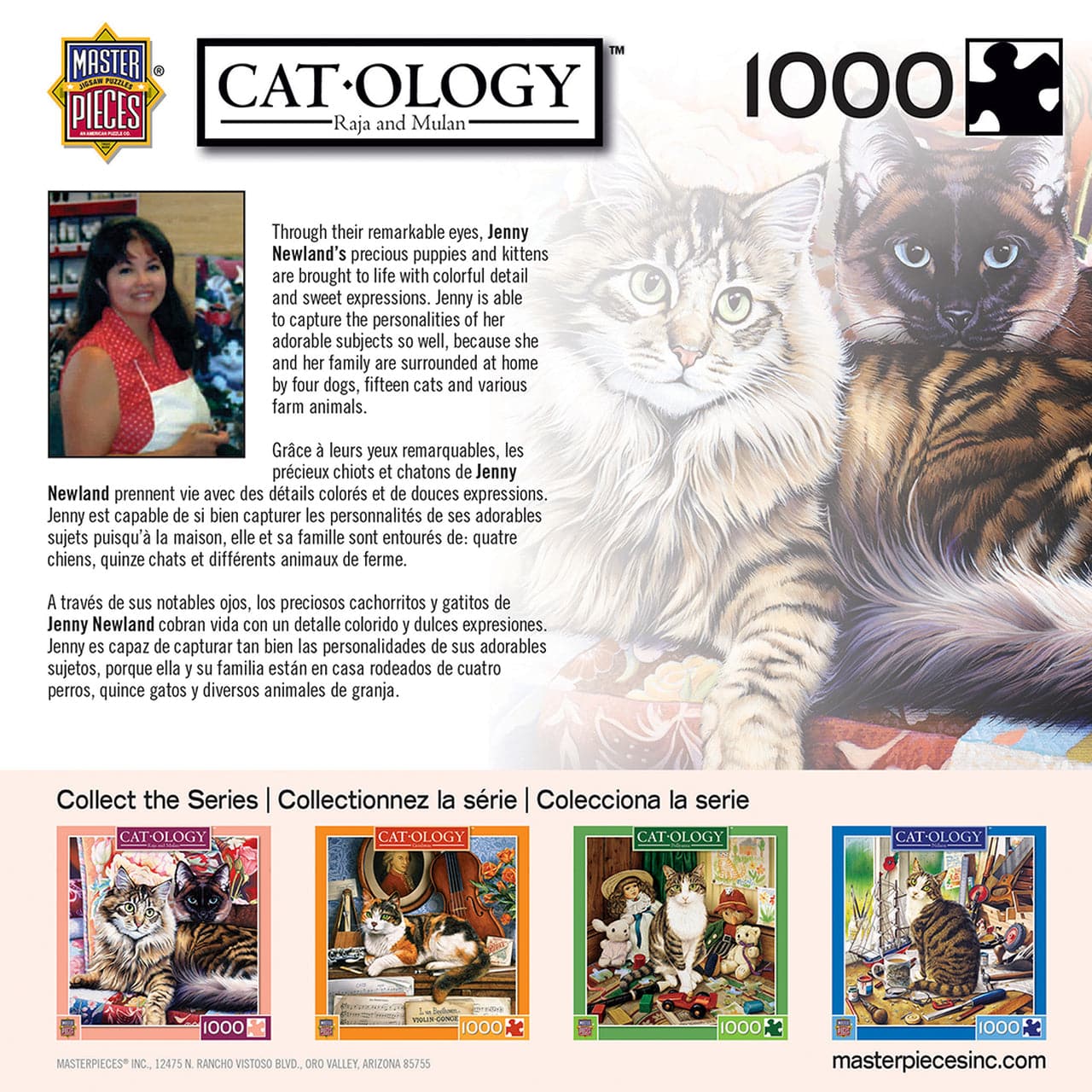 Catology - Raja and Mulan - 1000 Piece Puzzle