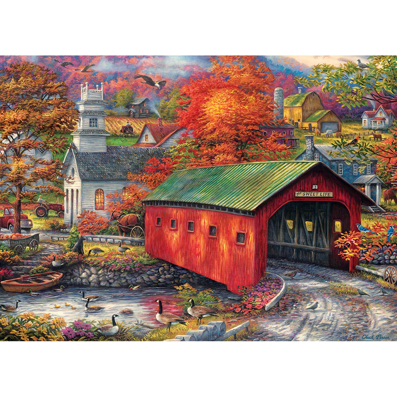 Chuck Pinson Art Gallery - The Sweet Life - 1000 Piece Puzzle