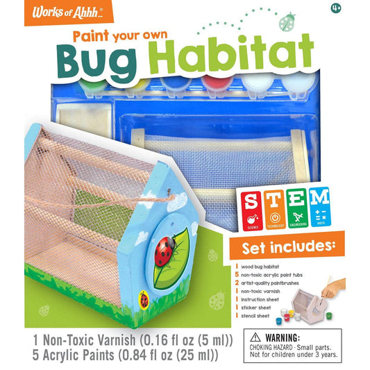 Classic Wood Paint Kit - Bug Habitat