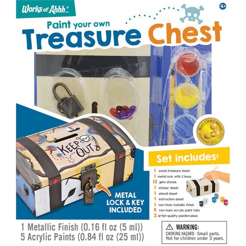 Classic Wood Paint Kit - Treasure Chest