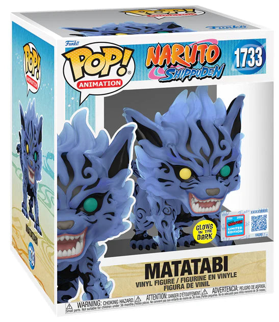 POP! Animation (Super Deluxe): 1733 Naruto Shippuden, Matatabi (GITD) Exclusive