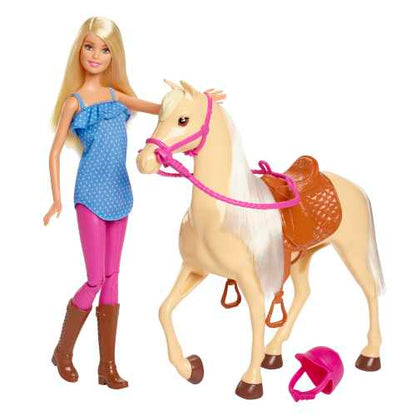 Barbie Doll and Horse - Blonde