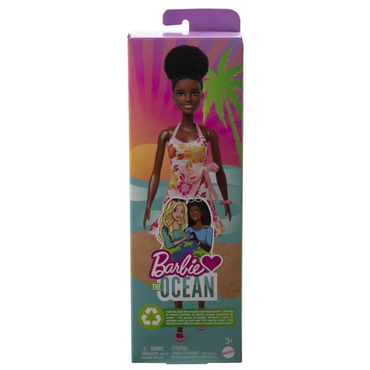 Barbie Loves the Ocean -Black Hair - Recycled Plastics