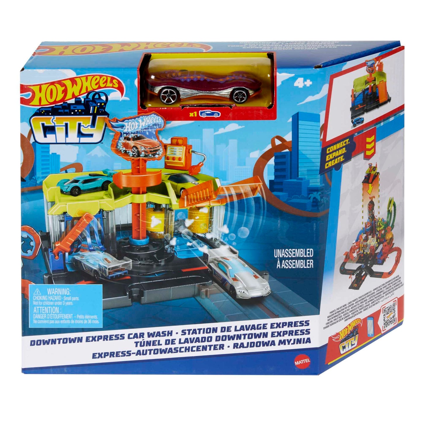 Hot Wheels City Downtown Express Car Wash