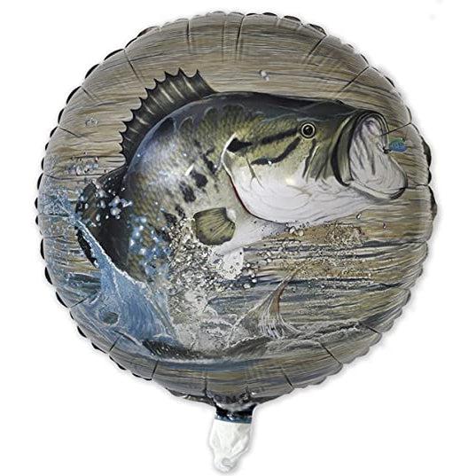 18" Gone Fishin Foil Balloon