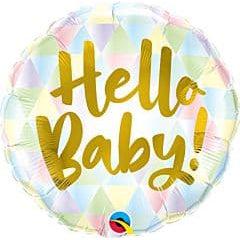 18" Hello Baby Foil Balloon