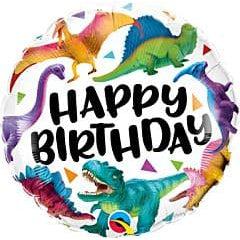 18" Jurassic Birthday Foil Balloon