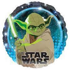 18" Star Wars Galaxy Yoda Foil Balloon