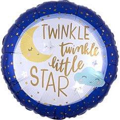 18" Twinkle Little Star Foil Balloon