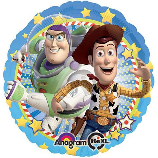 18" Woody and Buzz Foil Balloon