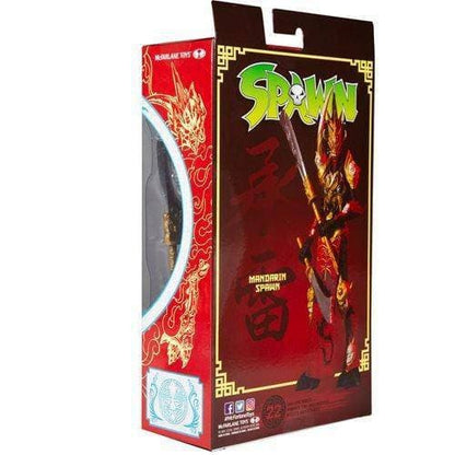 McFarlane Toys Mandarin Spawn Red Outfit 7-Zoll-Actionfigur