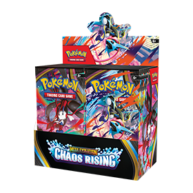 Pokémon TCG: Mega Evolution Chaos Rising Booster Display