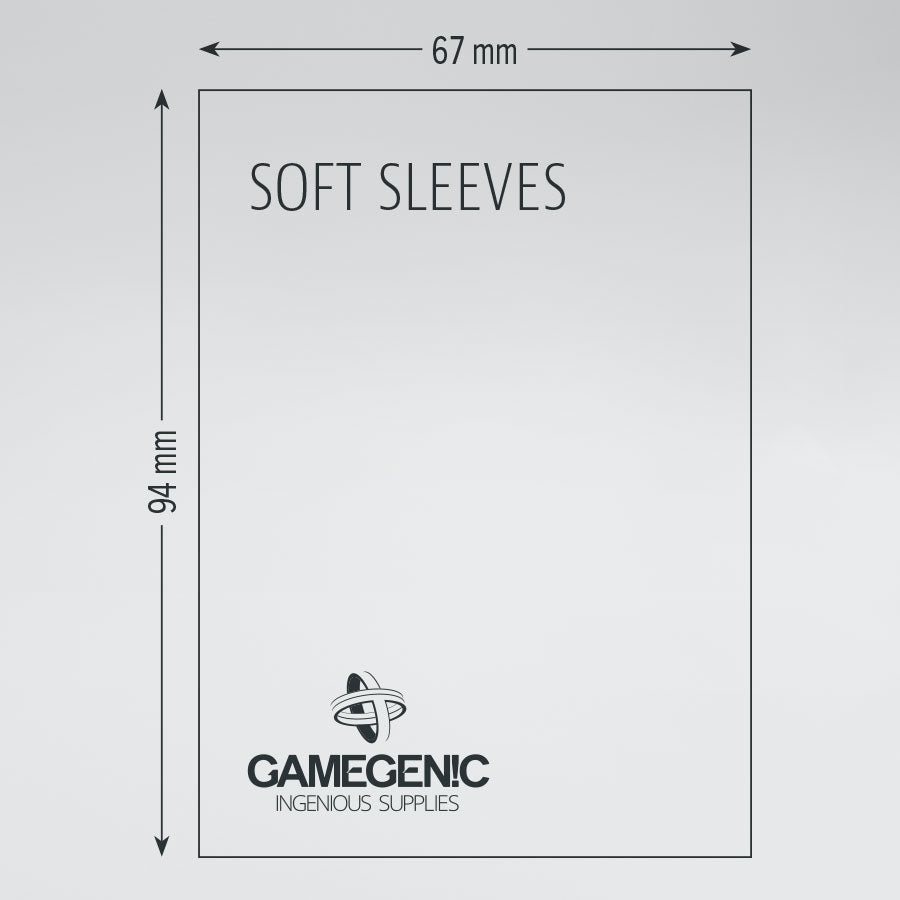 GameGenic Card Sleeves: Soft Sleeves