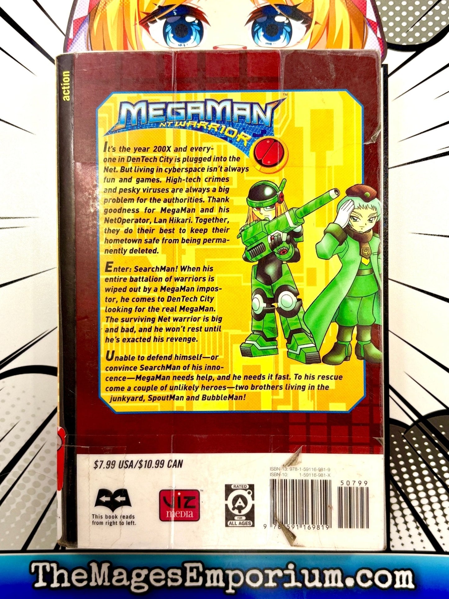 Megaman NT Warrior Vol 8 Ex Library