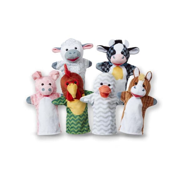 Barn Buddies Hand Puppets 6 Piece