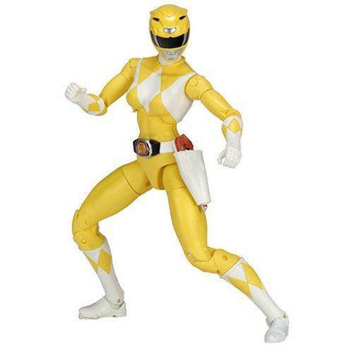 Bandai Mighty Morphin Power Rangers Legacy Yellow Ranger Action Figure
