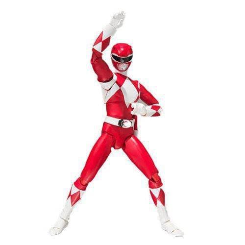 Bandai Mighty Morphin Power Rangers Red Ranger SH Figuarts Actionfigur – exklusiv bei SDCC 2018