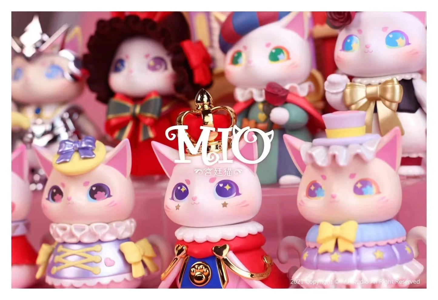 MIO Cat Royal Court Series Blind Box (1 Blind Box)