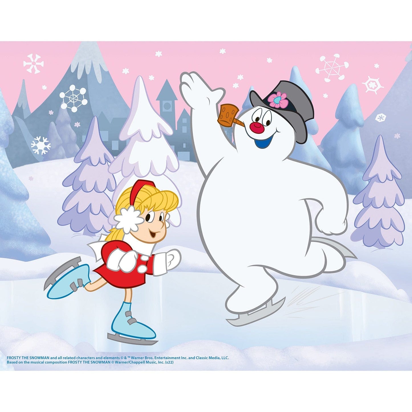 Frosty the Snowman 4-Pack 100 Piece Jigsaw Puzzles