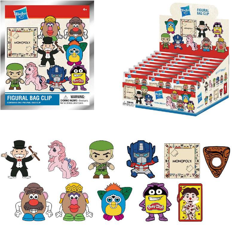 3D Foam Collectible Bag Clips - Hasbro Brands