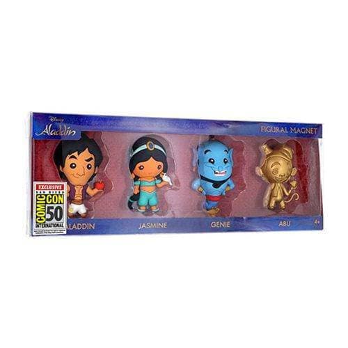Aladdin 3D-Figurenmagnet 4er-Pack – exklusiv bei SDCC 2019