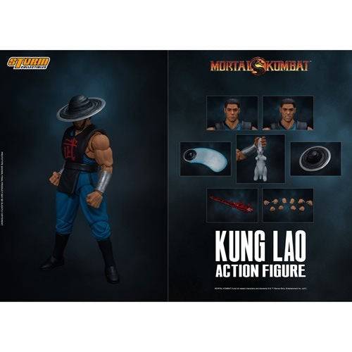 Mortal Kombat Kung Lao Actionfigur im Maßstab 1:12