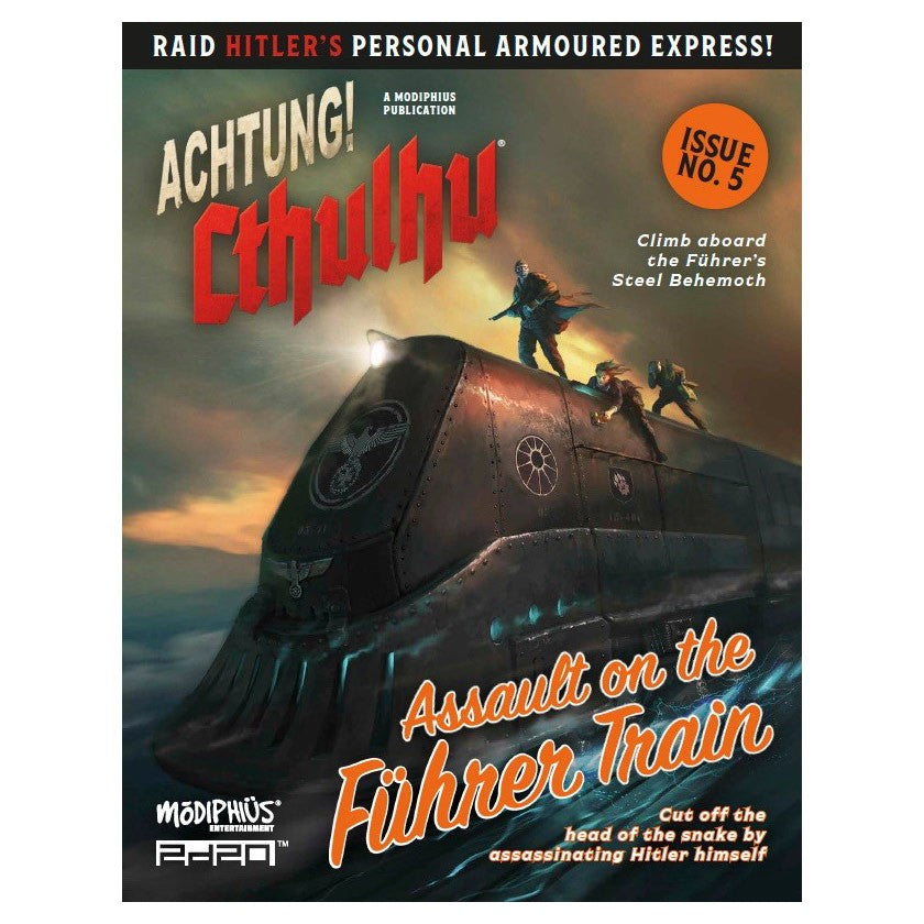 Achtung! Cthulhu 2d20: Assault on the Fuhrer Train