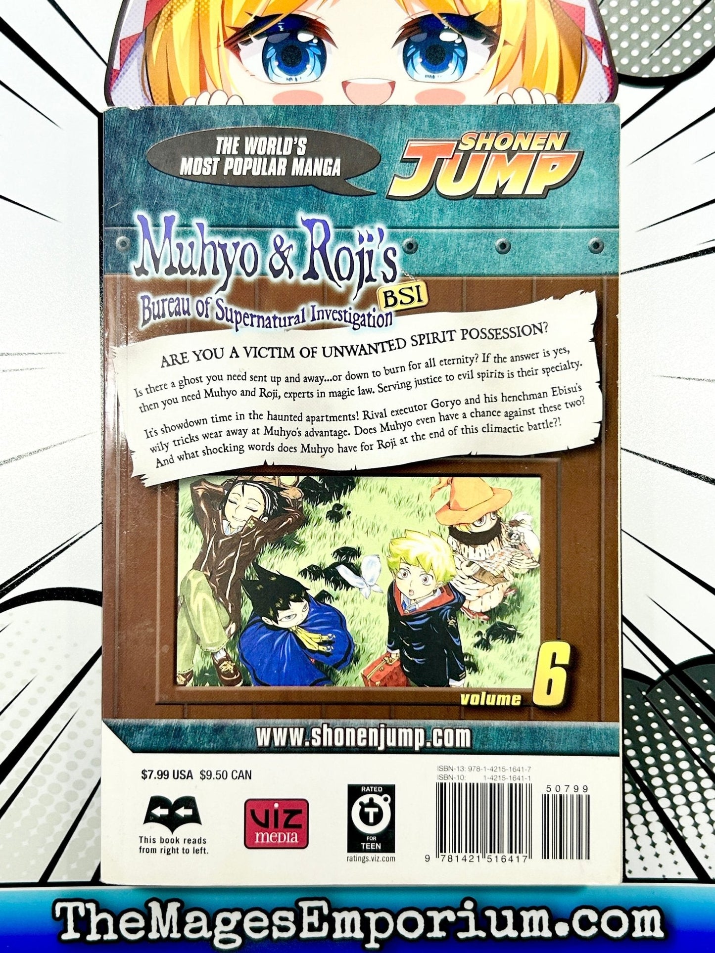 Muhyo and Roji's Bureau of Supernatural Investigation Vol 6