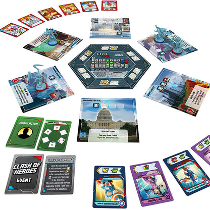 Marvel United: Civil War - Kickstarter Edition