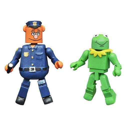 Muppets Minimates Series 3 Kermit as Constantine and Fozzie Bear on Patrol 2-Pack