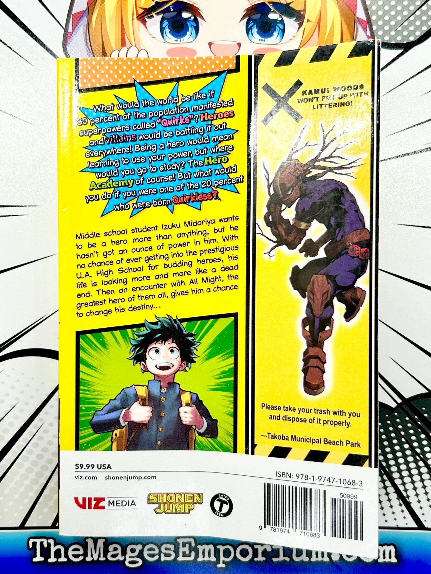 My Hero Academia Vol 1 Scholastic Alternate Cover