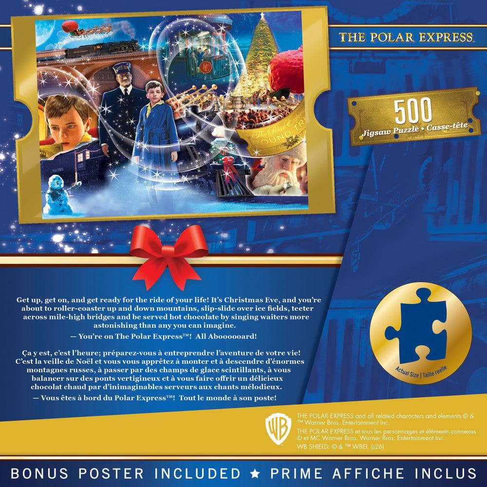 The Polar Express - Christmas 500 Piece Jigsaw Puzzle