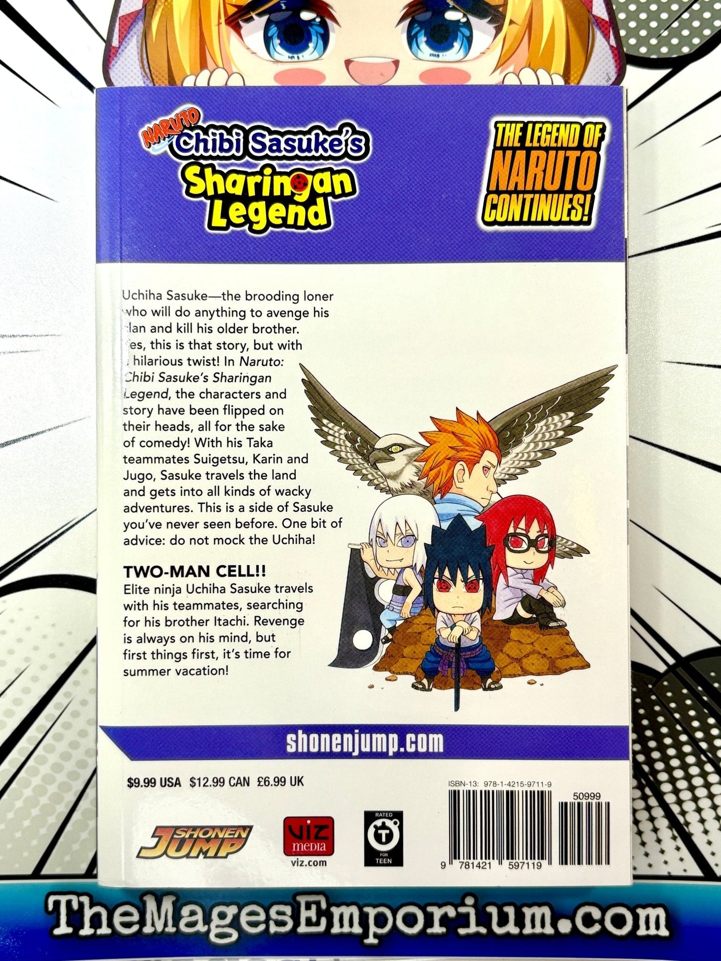 Naruto Chibi Sasuke's Sharingan Legend Vol 2