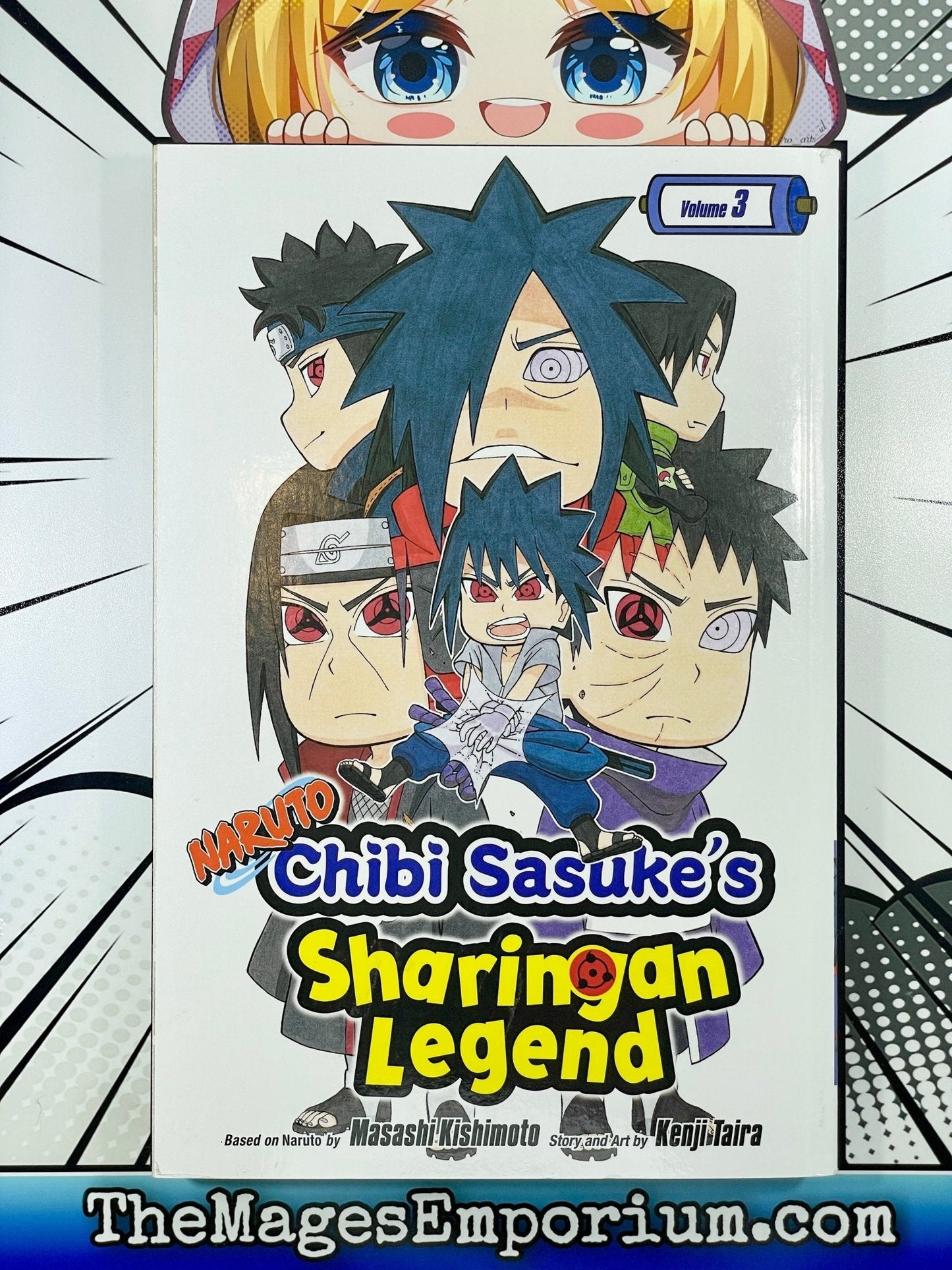 Naruto Chibi Sasuke's Sharingan Legend Vol 3