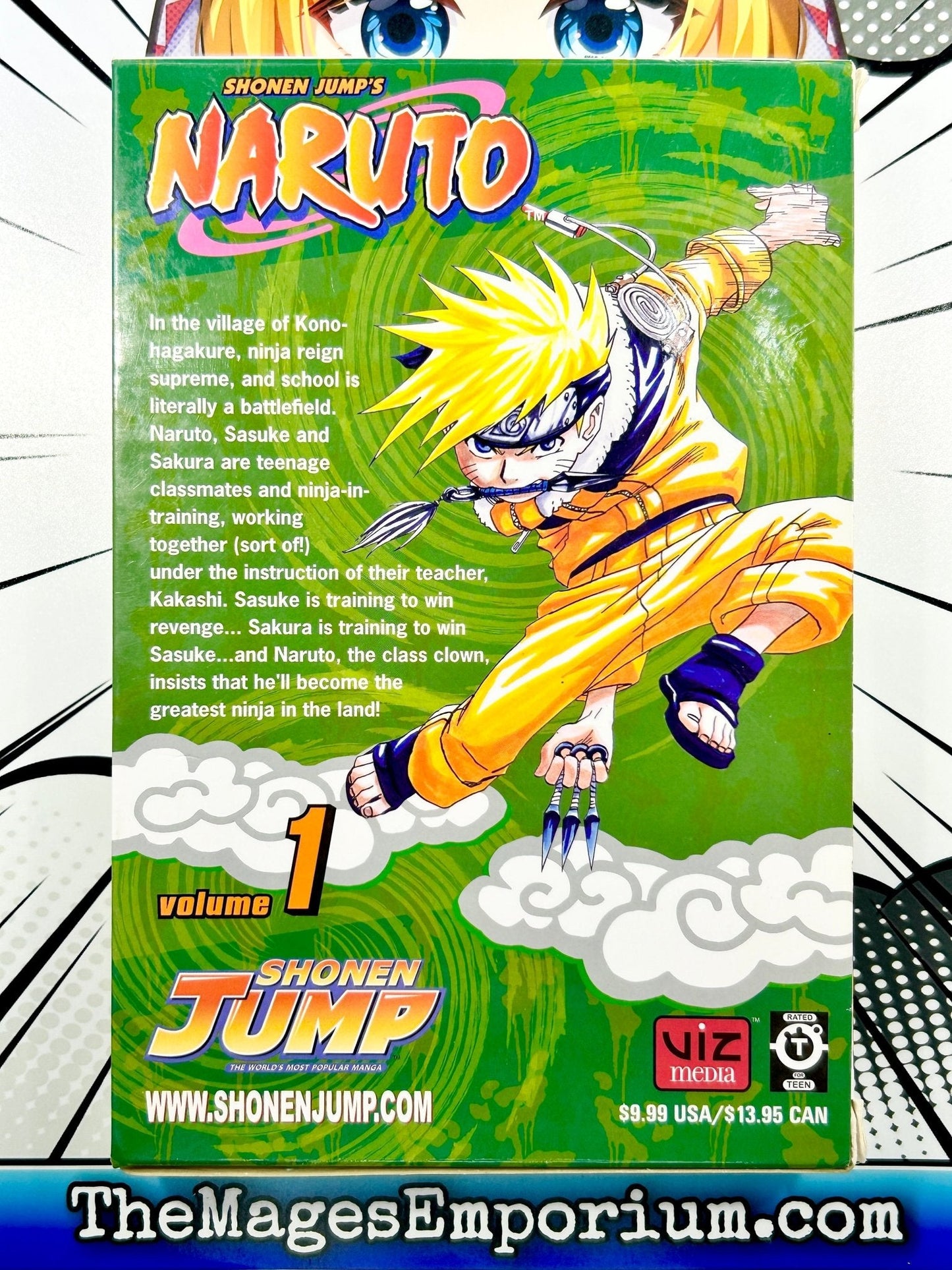 Naruto Collector's Edition Box with Calendar