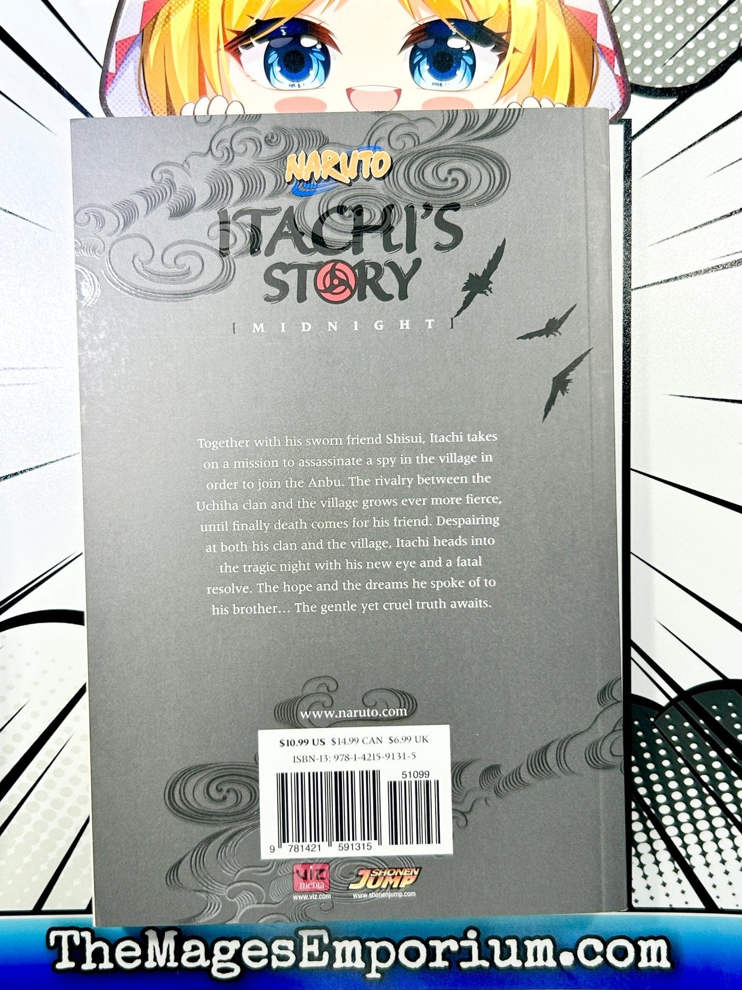 Naruto Itachi's Story Midnight Light Novel