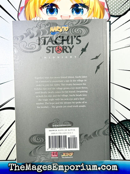 Naruto Itachi's Story Midnight Light Novel