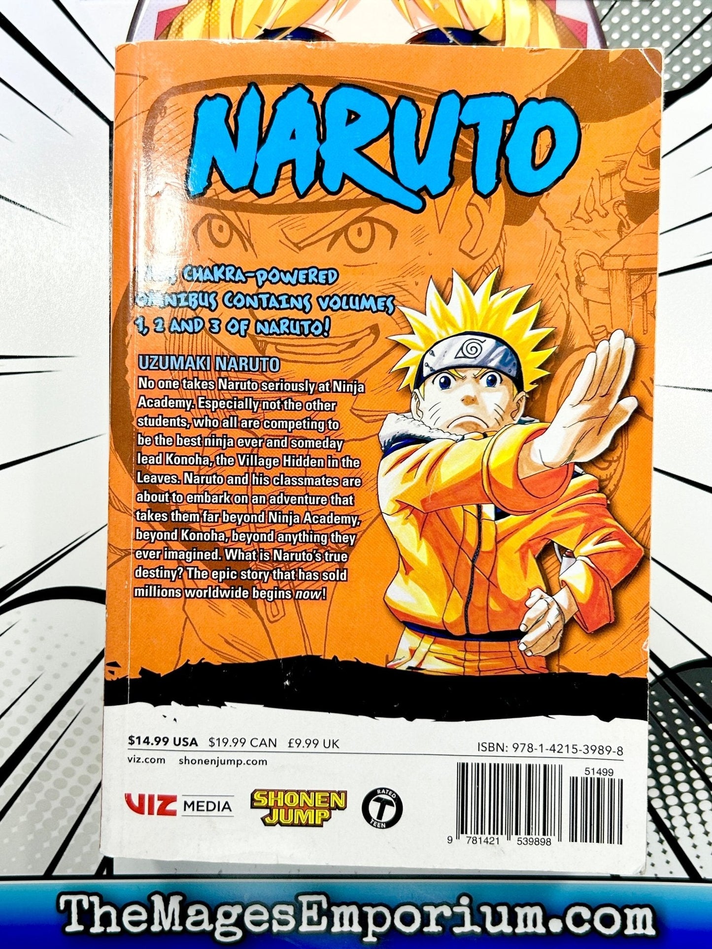 Naruto Vol 1-3 Omnibus