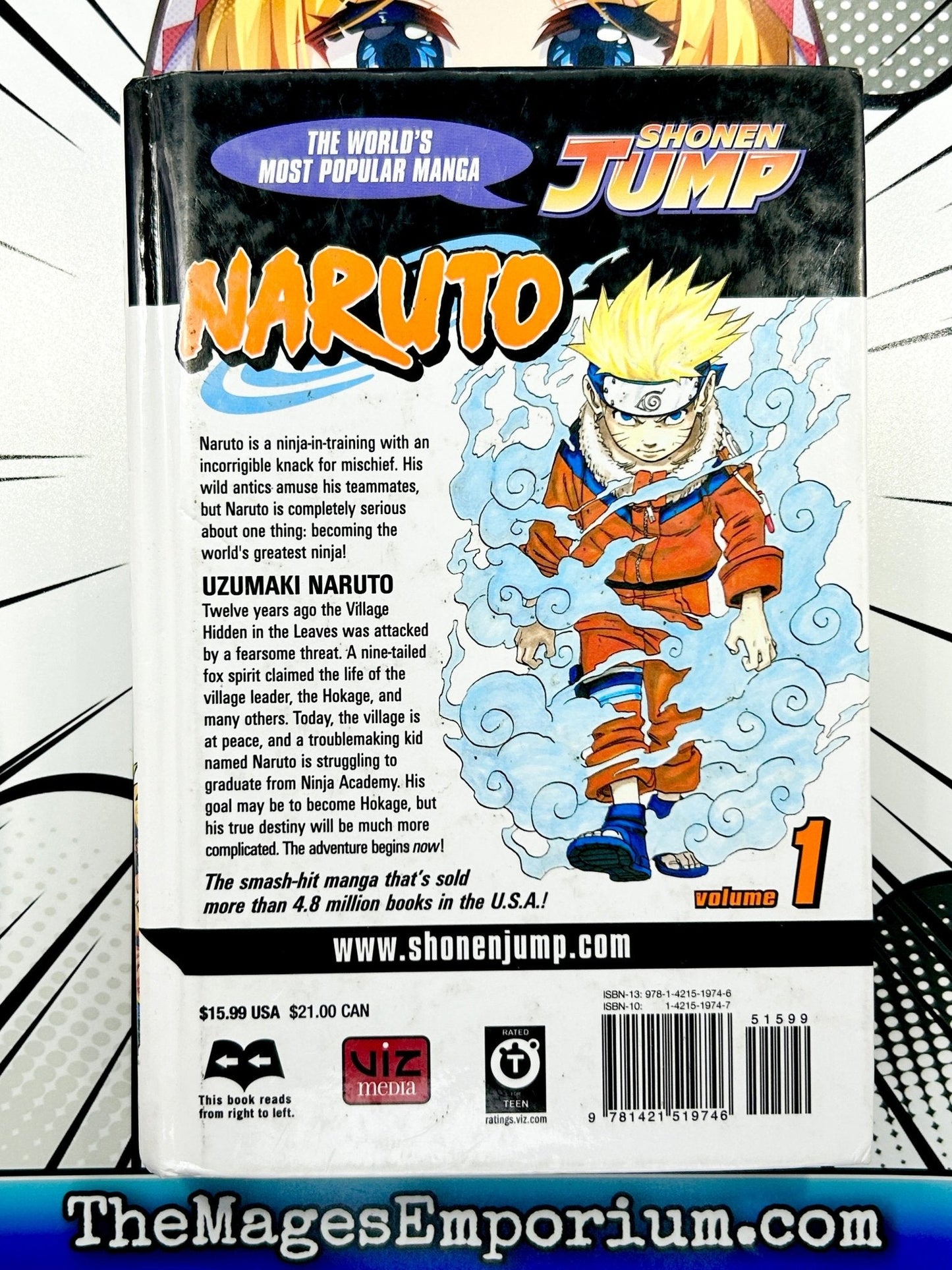 Naruto Vol 1 Hardcover