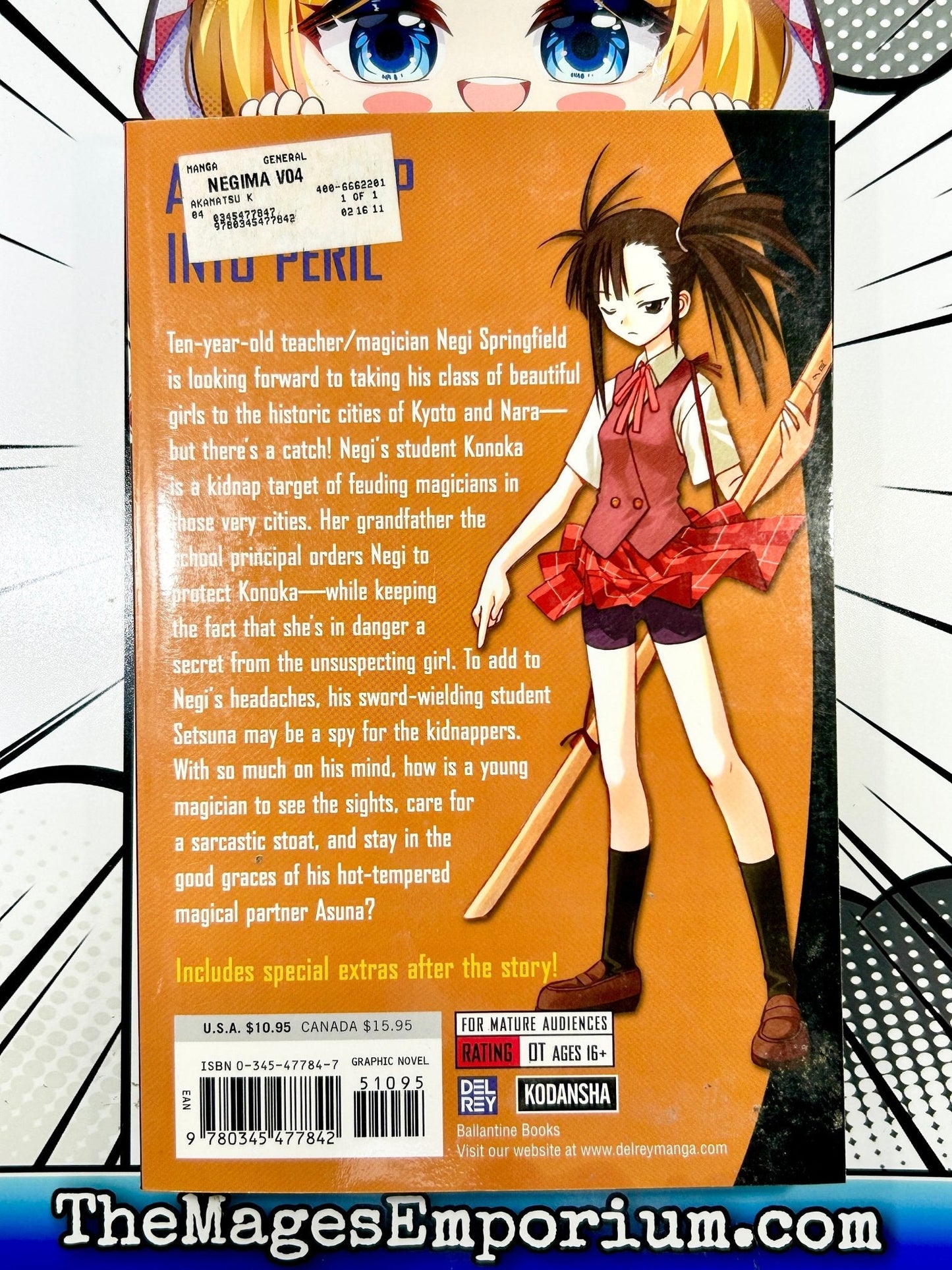 Negima! Magister Negi Magi Vol 4