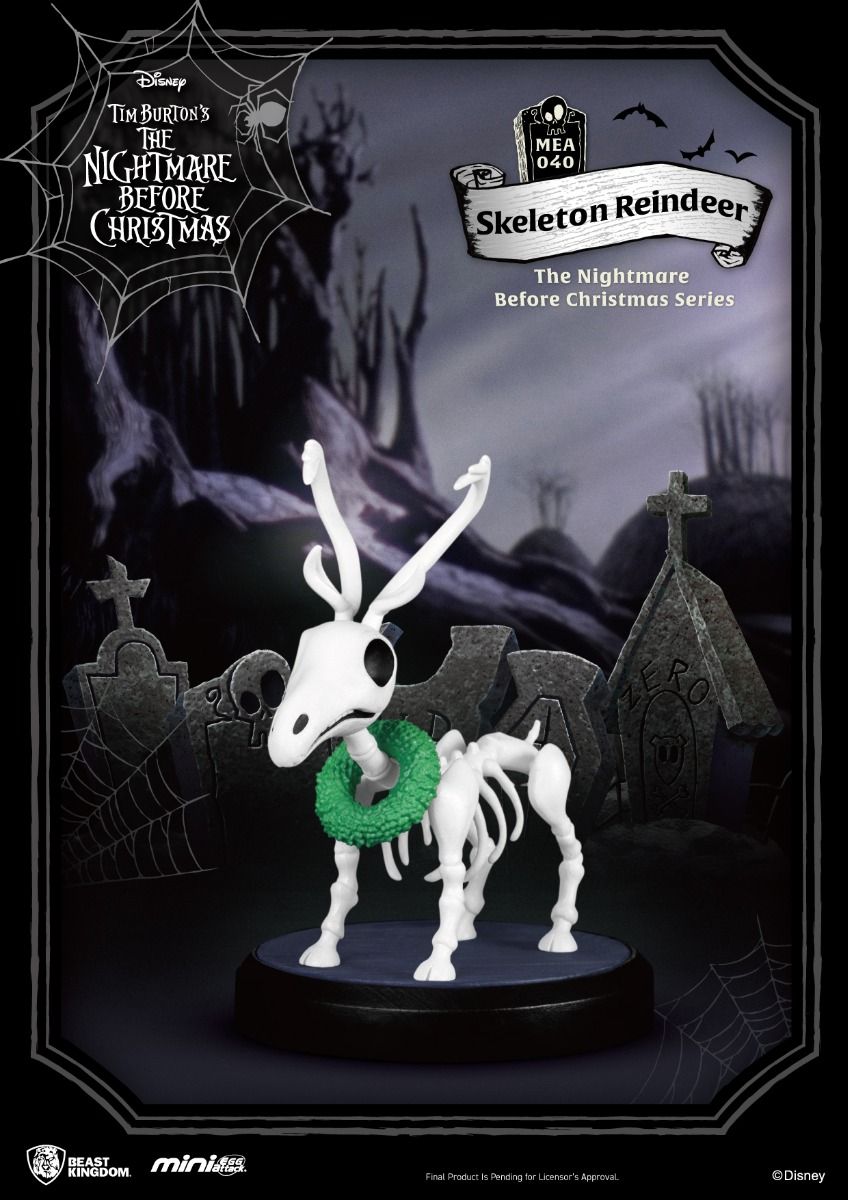 The Nightmare Before Christmas Series, Santa Jack & Skeleton Reindeer