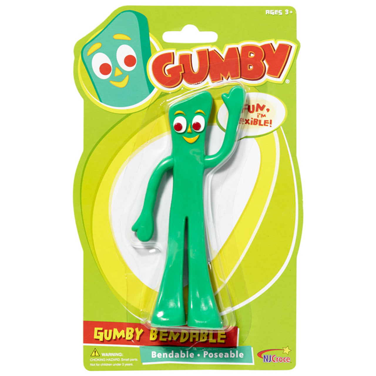 Bend-Ems Gumby 6" Bendable Action Figure