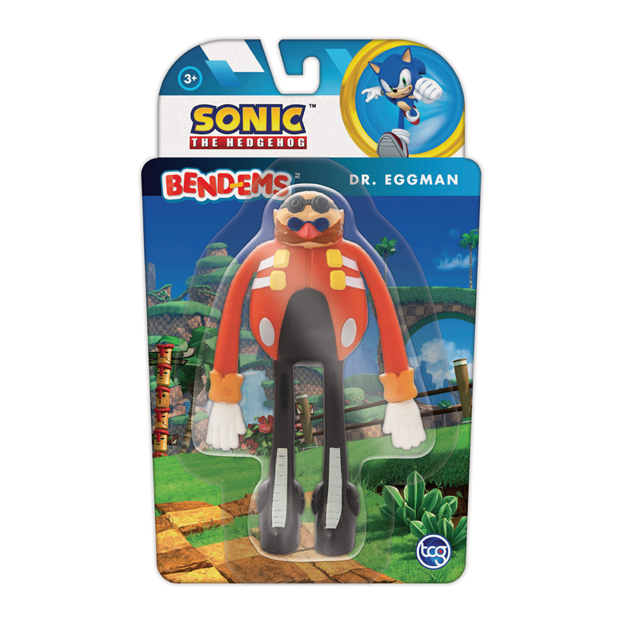 Bend-Ems Sonic The Hedgehog Dr. Eggman