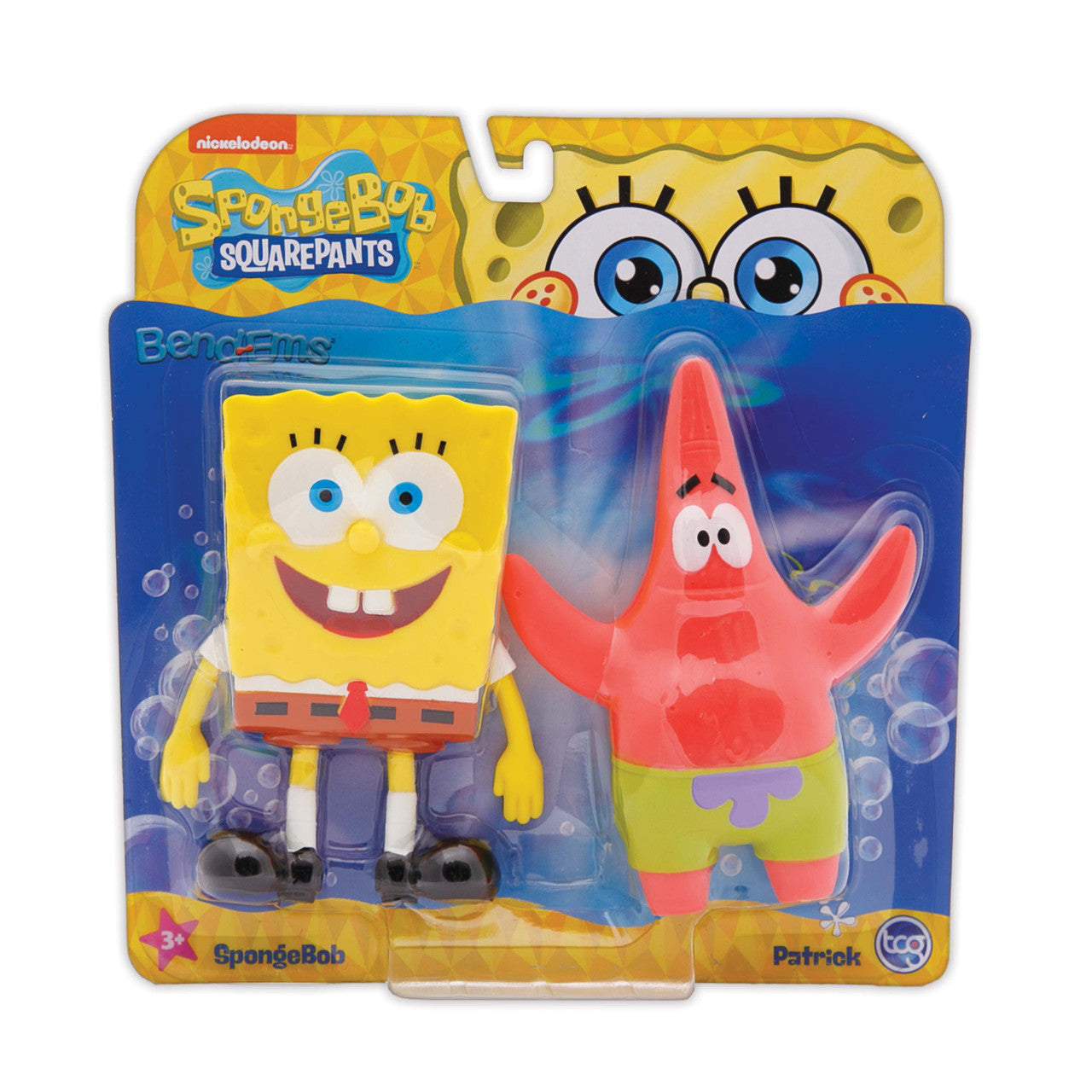 Bend-Ems Spongebob and Patrick Pair