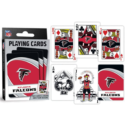 Atlanta Falcons Playing Cards - 54 Card Deck