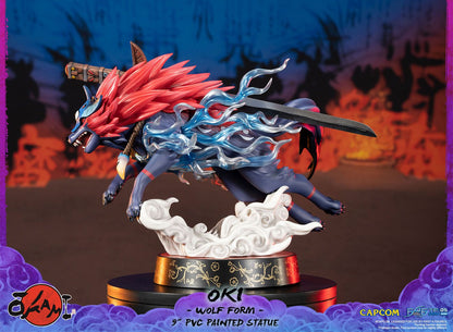 Okami – Oki Wolf Form Figure | First 4 Figures | Capcom Gaming Collectible